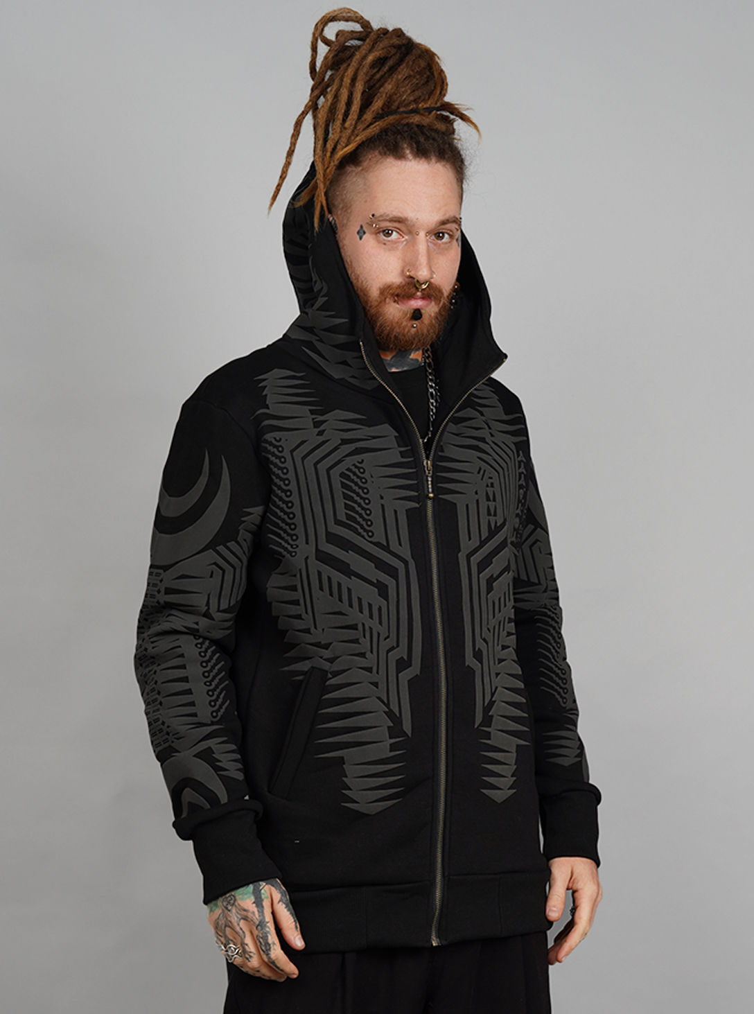 JETT HOOD – Futuristic Streetwear Hoodie | Plazmalab - Plazmalab